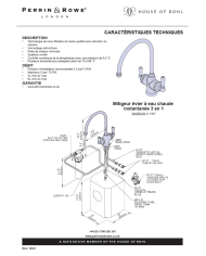 Mitigeur eau chaude instantanée Phoenician - Perrin & Rowe