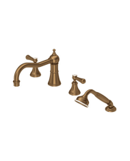 Mélangeur bain/douche 4 trous Georgian - Perrin & Rowe