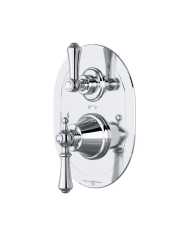 Mitigeur douche thermostatique encastré 2 voies Georgian - Perrin & Rowe