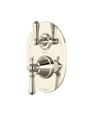Mitigeur douche thermostatique encastré 2 voies Georgian - Perrin & Rowe