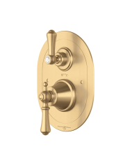 Mitigeur douche thermostatique encastré 2 voies Georgian - Perrin & Rowe