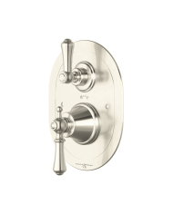 Mitigeur douche thermostatique encastré 2 voies Georgian - Perrin & Rowe