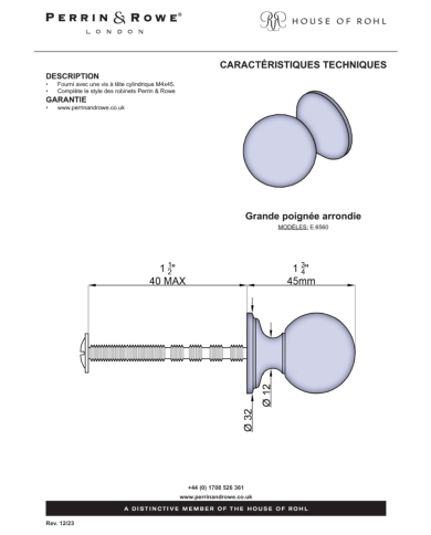 copy of Évier en acier inoxidable 710mm - Perrin & Rowe