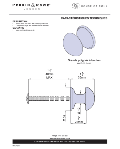 copy of Évier en acier inoxidable 710mm - Perrin & Rowe