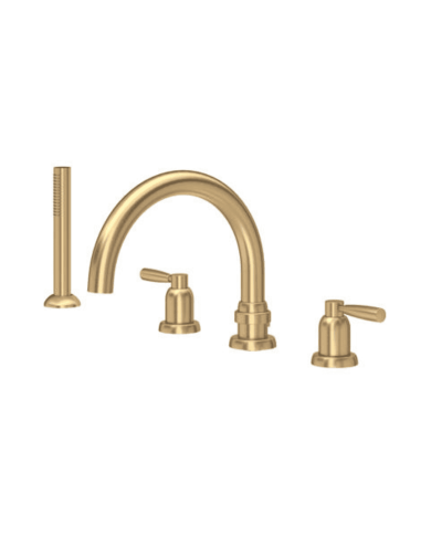Mélangeur bain/douche 4 trous Langbourn - Perrin & Rowe