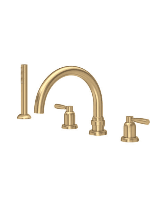 Mélangeur bain/douche 4 trous Langbourn - Perrin & Rowe