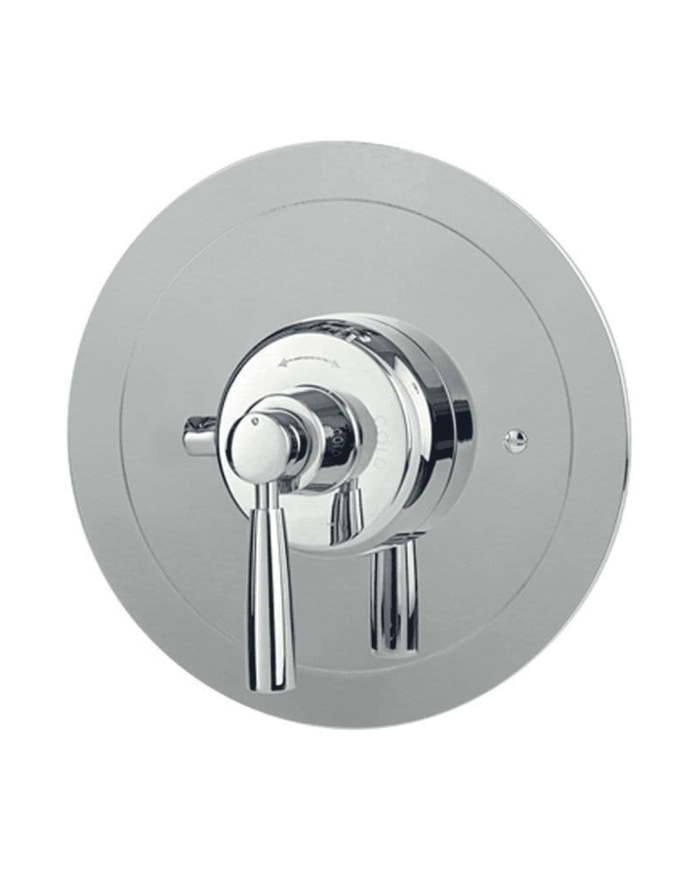 Mitigeur douche thermostatique encastré rond Langbourn - Perrin & Rowe