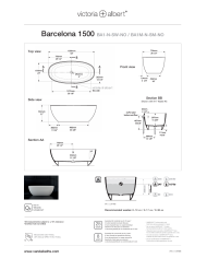 Baignoire Barcelone 1500 - Victoria + Albert
