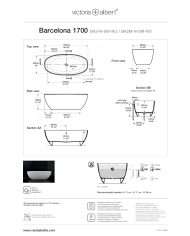 Baignoire Barcelone 1700 - Victoria + Albert