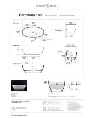 Baignoire Barcelone 1800 - Victoria + Albert