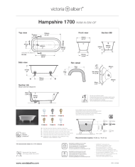 Baignoire Hampshire 1700 - Victoria + Albert
