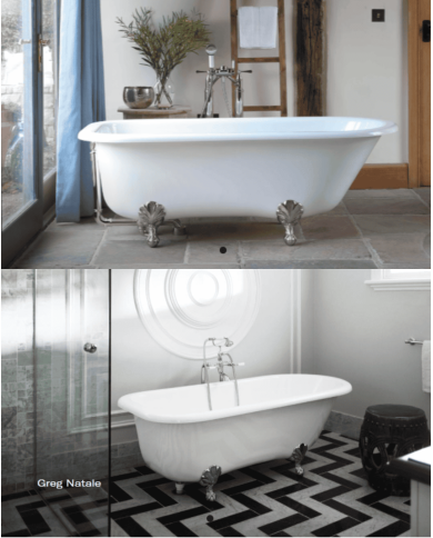 baignoire vintage victoria albert | Ios autoportante