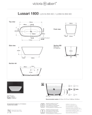 Baignoire Lussari 1800 - Victoria + Albert