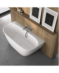 Baignoire Lussari 1600 dos au mur - Victoria + Albert