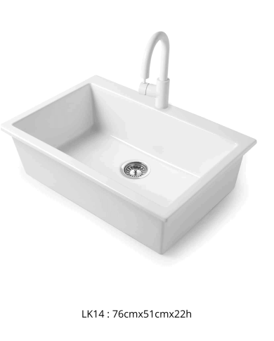 Lavabo avec robinet - Bleu Provence