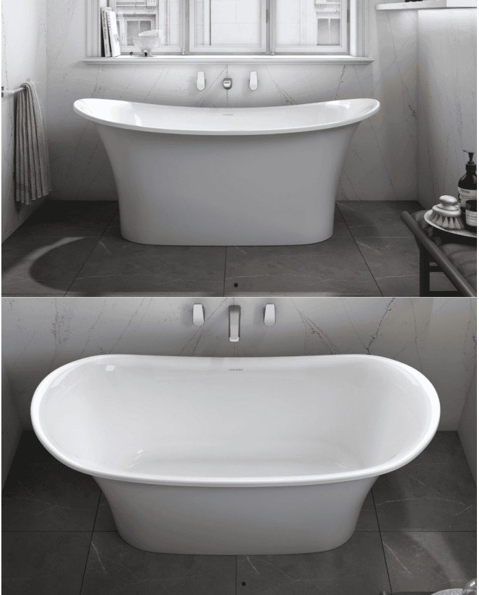 baignoire toulouse victoria albert | 150cm autoportante
