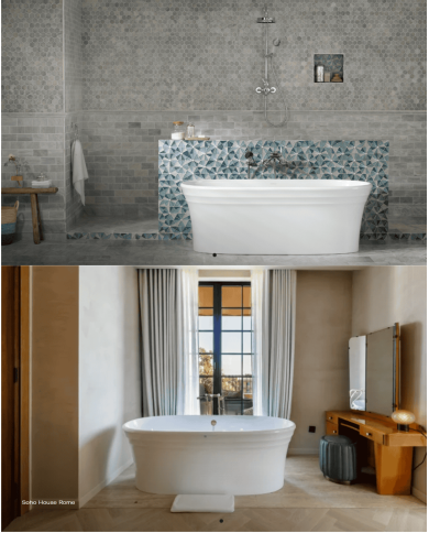 baignoire vintage victoria albert | Warndon 170cm