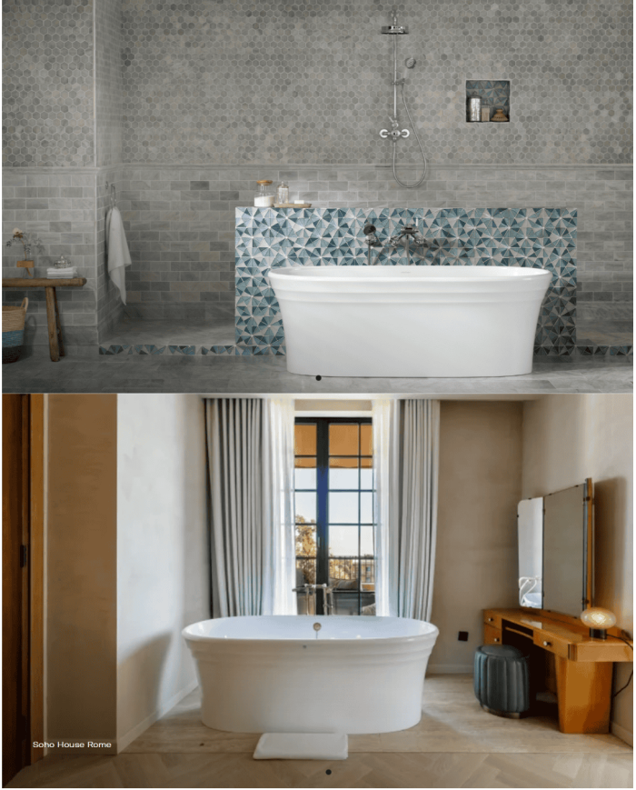 baignoire vintage victoria albert | Warndon 170cm