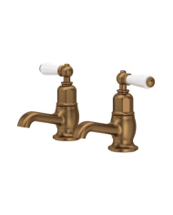 Robinets simples pour lavabo Traditional - Perrin & Rowe