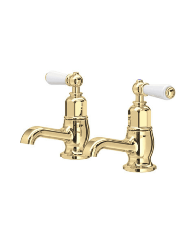 Robinets simples pour lavabo Traditional - Perrin & Rowe