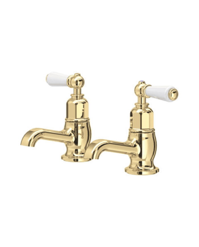 Robinets simples pour lavabo Traditional - Perrin & Rowe