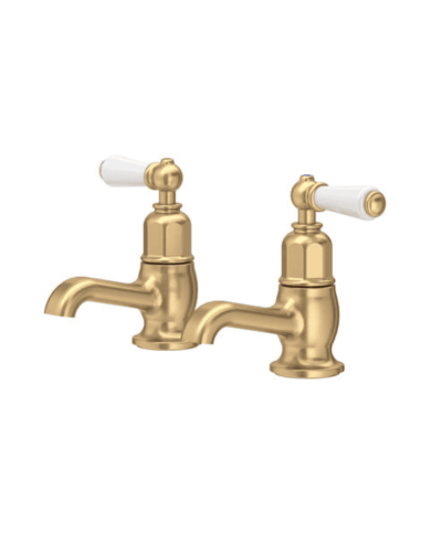 Robinets simples pour lavabo Traditional - Perrin & Rowe