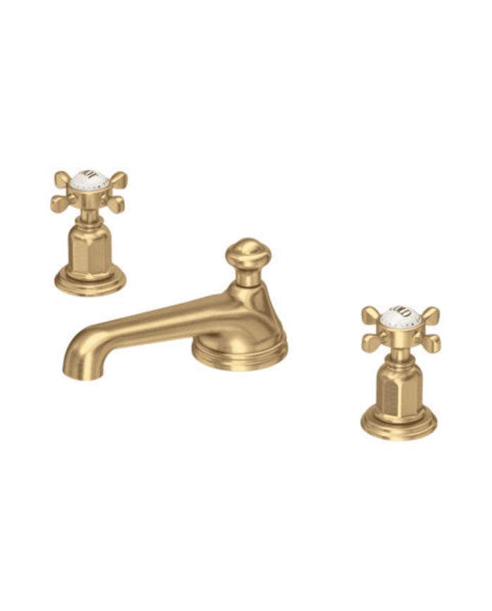 Mélangeur lavabo 3 trous croisillons Traditional - Perrin & Rowe