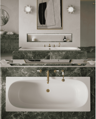 Baignoire Lussari 1700 à encastrer - Victoria + Albert