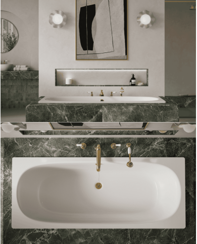 baignoire vintage victoria albert | Ios autoportante