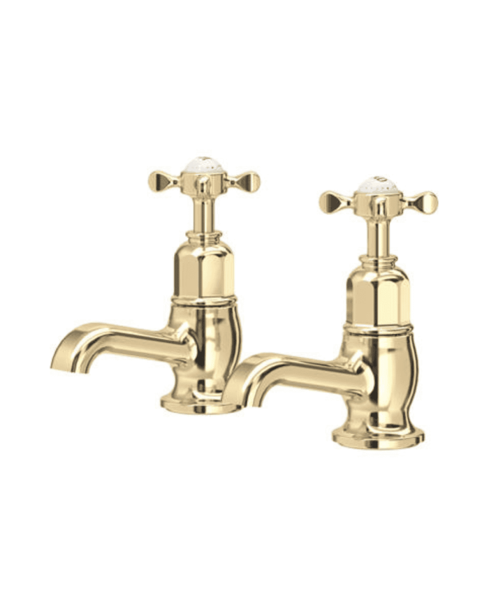 Robinets pour baignoire croisillons Traditional - Perrin & Rowe