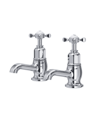 Robinets pour baignoire croisillons Traditional - Perrin & Rowe