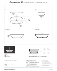 Lavabo Barcelona 48 - Victoria + Albert