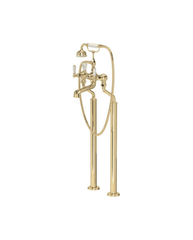 Mélangeur bain/douche sur colonnes Traditional - Perrin & Rowe