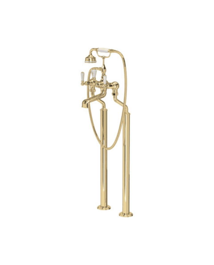 Mélangeur bain/douche sur colonnes Traditional - Perrin & Rowe