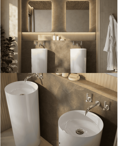 vasque victoria albert amalfi | Vasque rétro 55cm