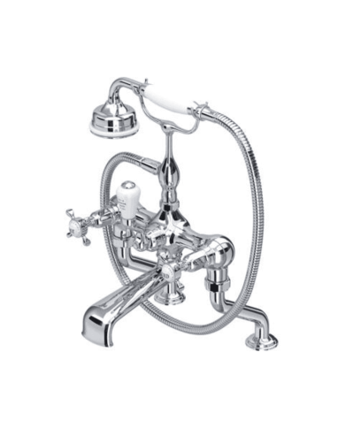Mélangeur bain/douche croisillons Traditional - Perrin & Rowe