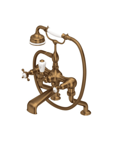 Mélangeur bain/douche croisillons Traditional - Perrin & Rowe