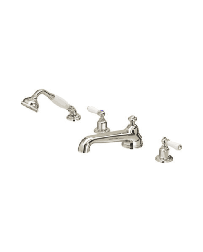 Mélangeur bain/douche 4 trous Traditional - Perrin & Rowe