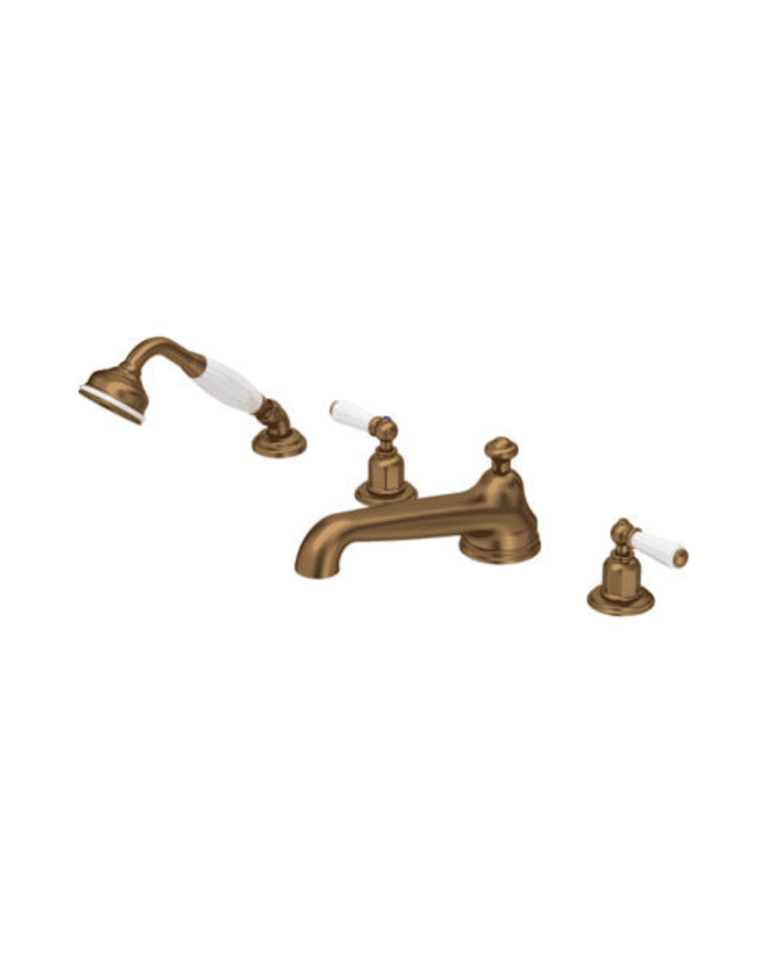 Mélangeur bain/douche 4 trous Traditional - Perrin & Rowe