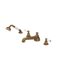 Mélangeur bain/douche 4 trous Traditional - Perrin & Rowe