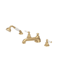 Mélangeur bain/douche 4 trous Traditional - Perrin & Rowe