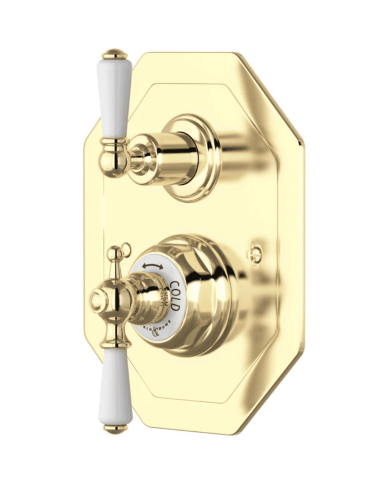 Mitigeur douche thermostatique encastré Traditional - Perrin & Rowe