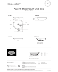 Lavabo Kaali 48 - Victoria + Albert