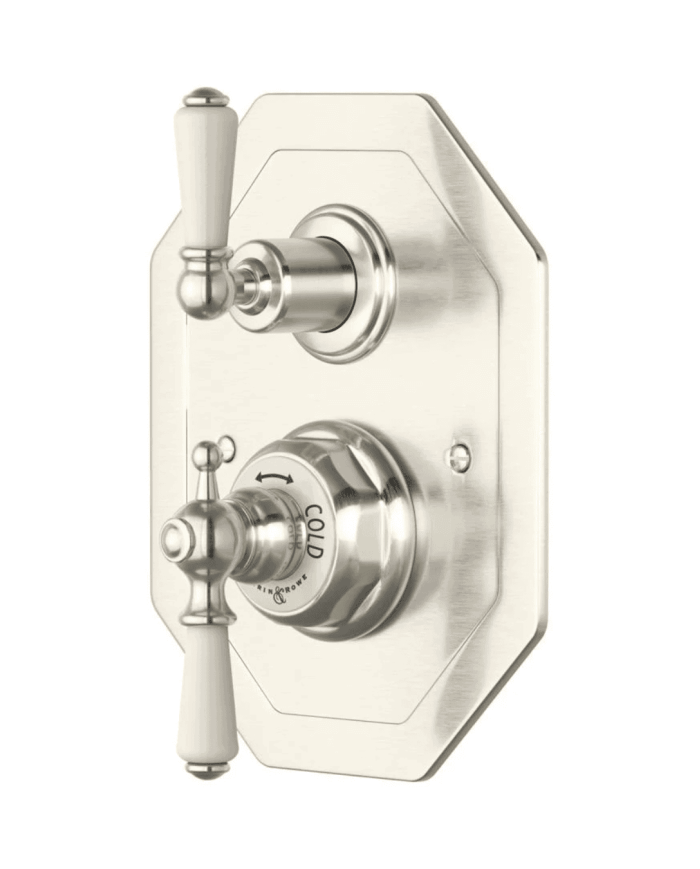 Mitigeur thermostatique encastré 2 voies Traditional - Perrin & Rowe