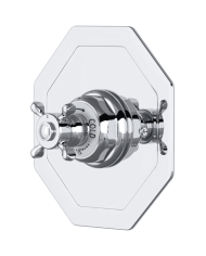 Mitigeur douche thermostatique croisillons Traditional - Perrin & Rowe