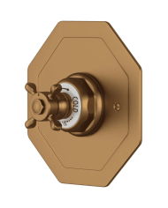 Mitigeur douche thermostatique croisillons Traditional - Perrin & Rowe