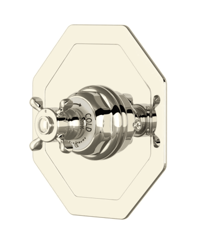 Mitigeur douche thermostatique croisillons Traditional - Perrin & Rowe