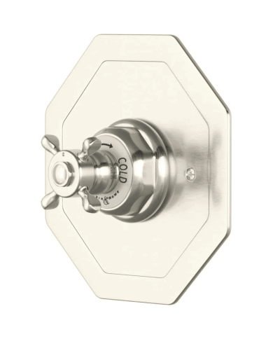 Mitigeur douche thermostatique croisillons Traditional - Perrin & Rowe