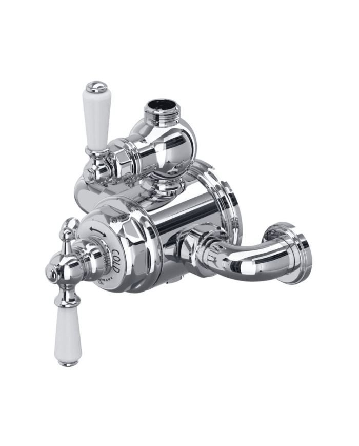 Mitigeur douche thermostatique apparent Traditional - Perrin & Rowe