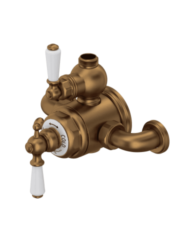 Mitigeur douche thermostatique apparent Traditional - Perrin & Rowe